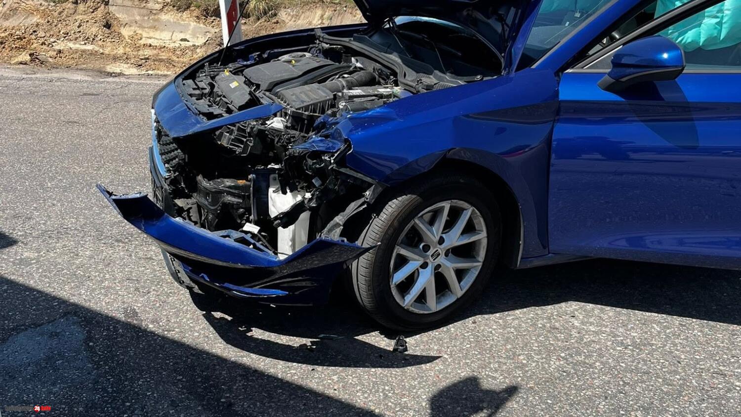 Poważny wypadek w miejscowości Wiele. Trzy osoby są ranne, w tym dwoje małych dzieci.