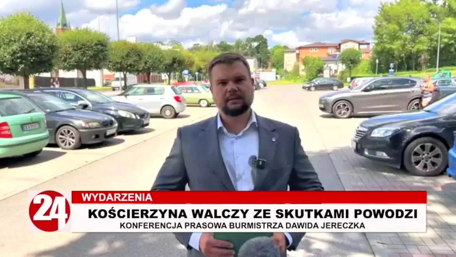 Burmistrz Jereczek obiecuje poprawę odprowadzania wód deszczowych z miasta