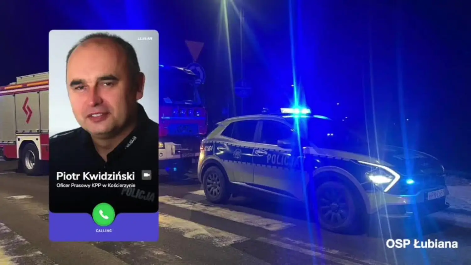 Samochód wjechał pod pociąg w Łubianie! Kierowca trafił do szpitala