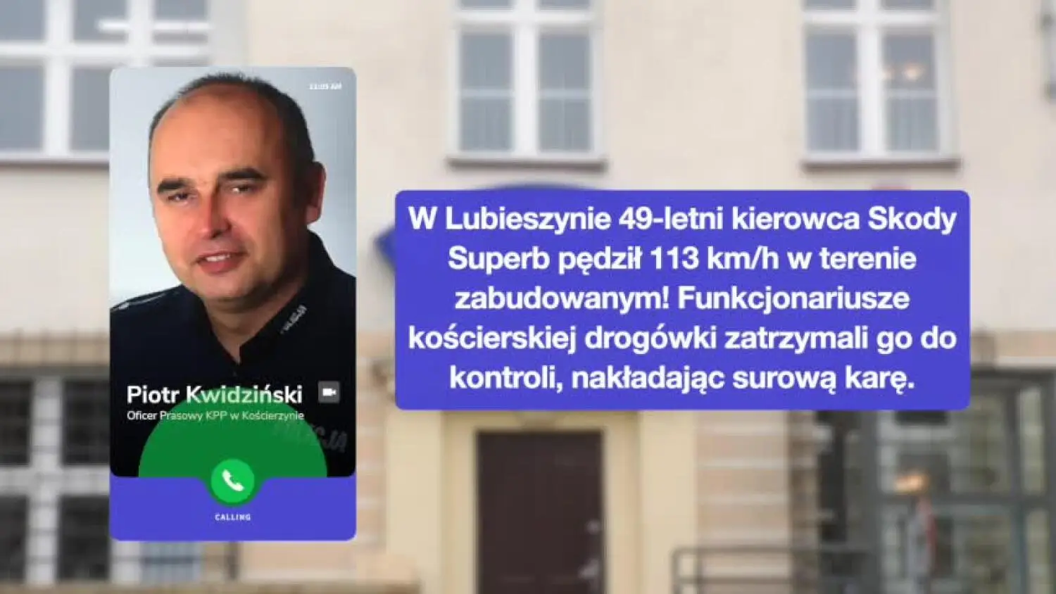 113 km/h na 50-tce? Stracił prawo jazdy!