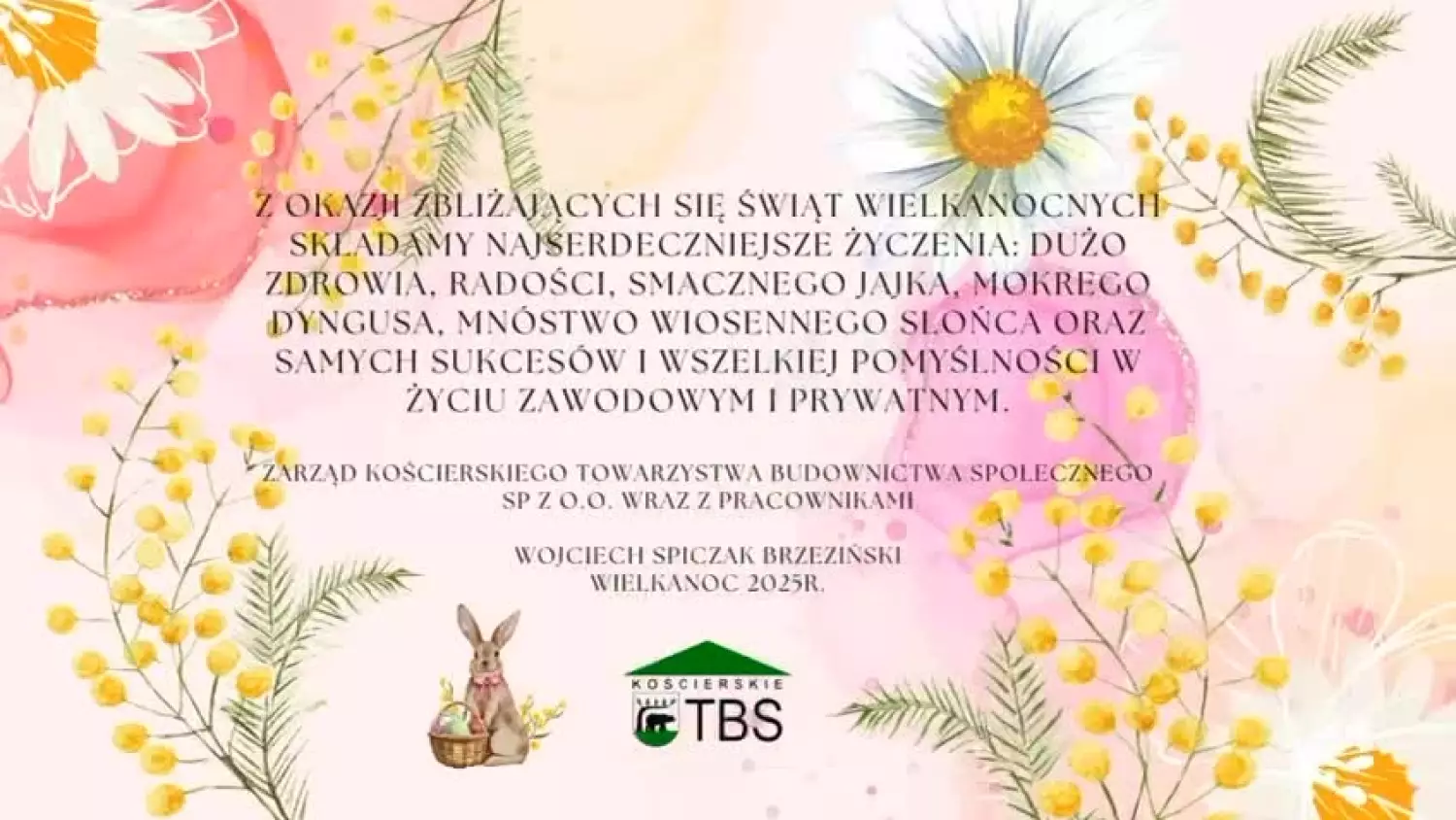 Życzenia KTBS Wielkanoc