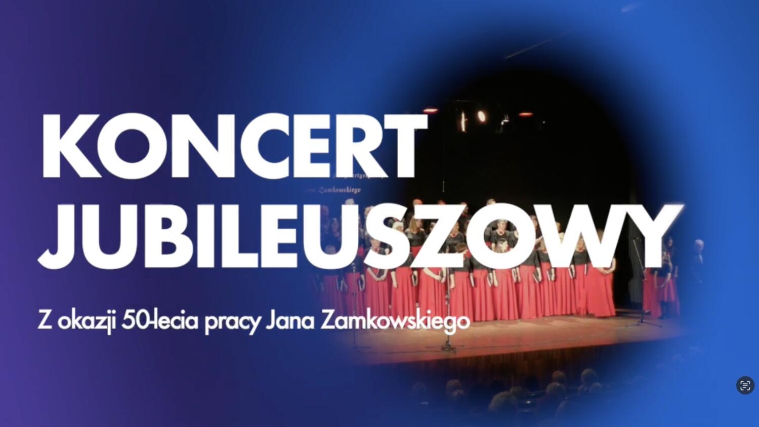 Pół wieku z batutą - nagranie wyjątkowego koncertu z okazji jubileuszu Jana Zamkowskiego