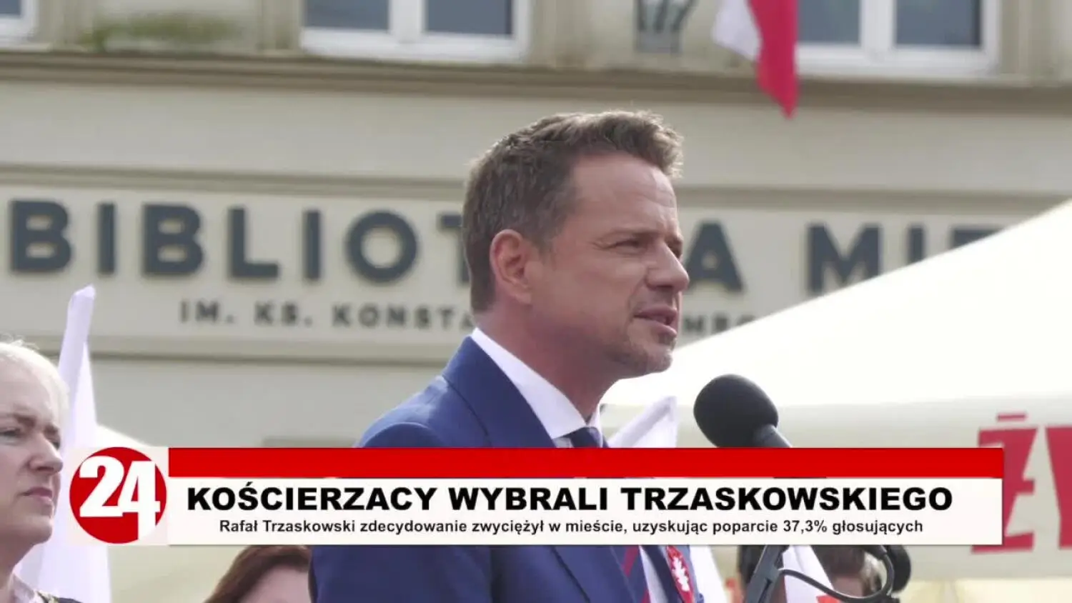 Kościerzyna wybrała Trzaskowskiego!