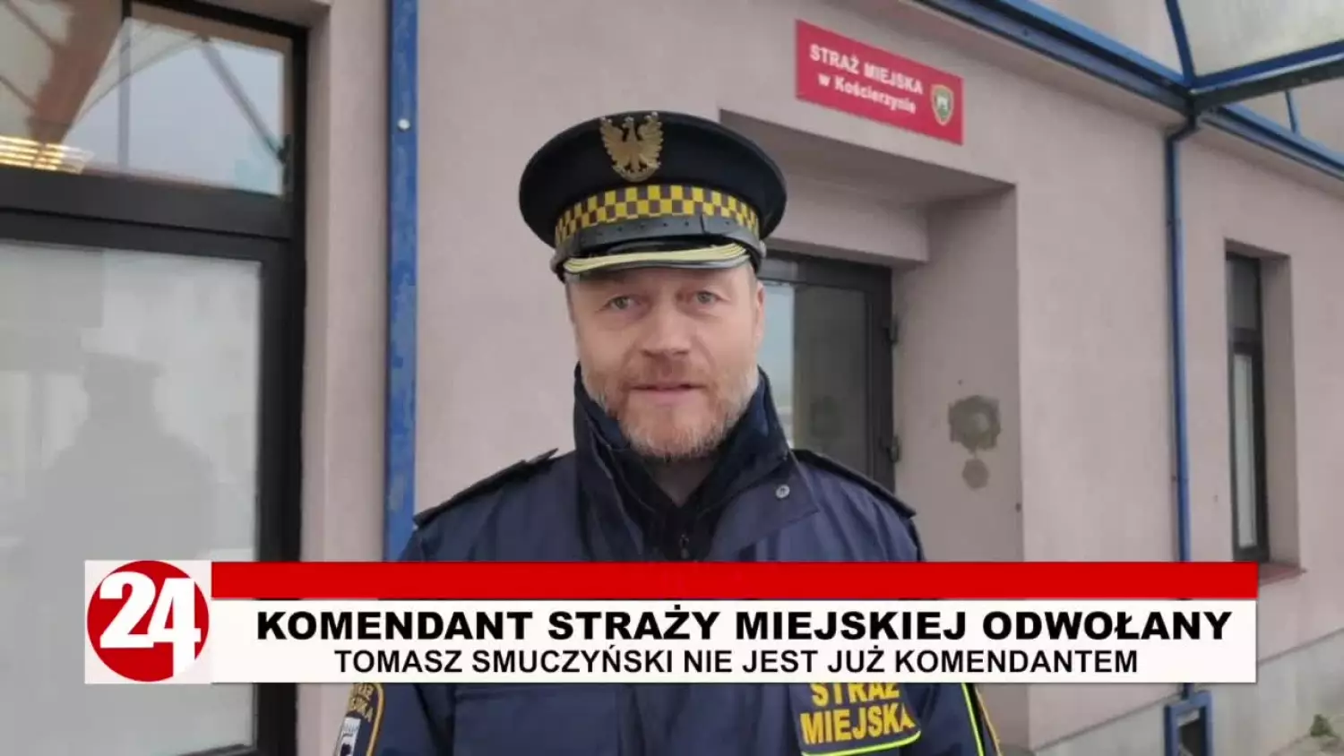 Komendant Straży Miejskiej w Kościerzynie stracił stanowisko