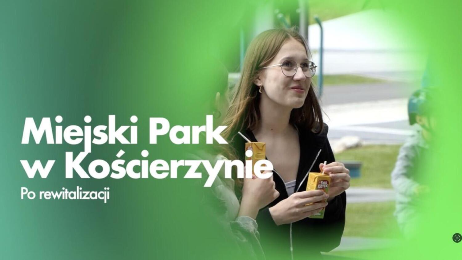 Otwarcie parku miejskiego w Kościerzynie po modernizacji