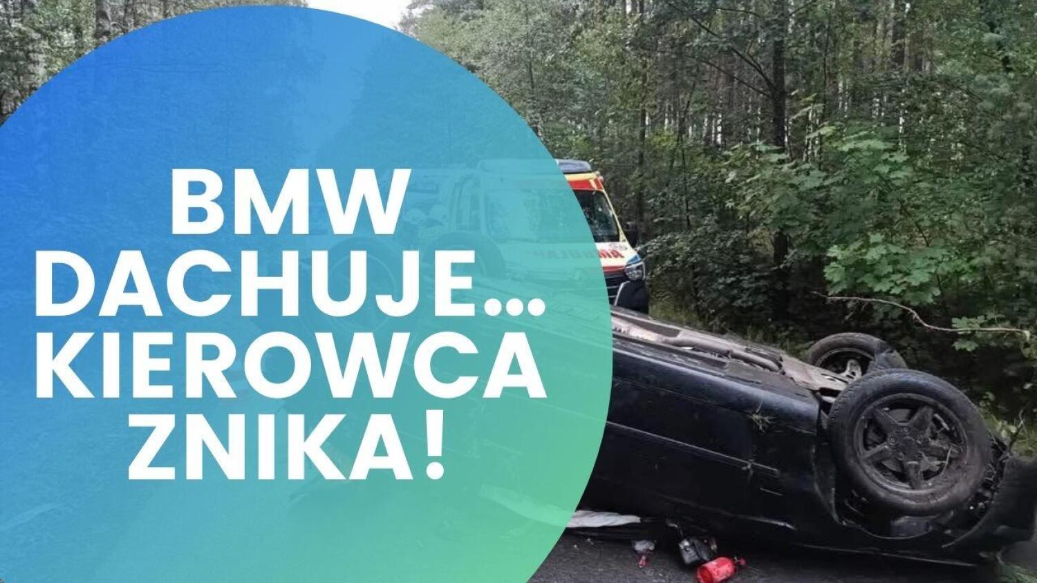 Policja nie kryje zdumienia: kierowca wypadł z drogi i… zniknął