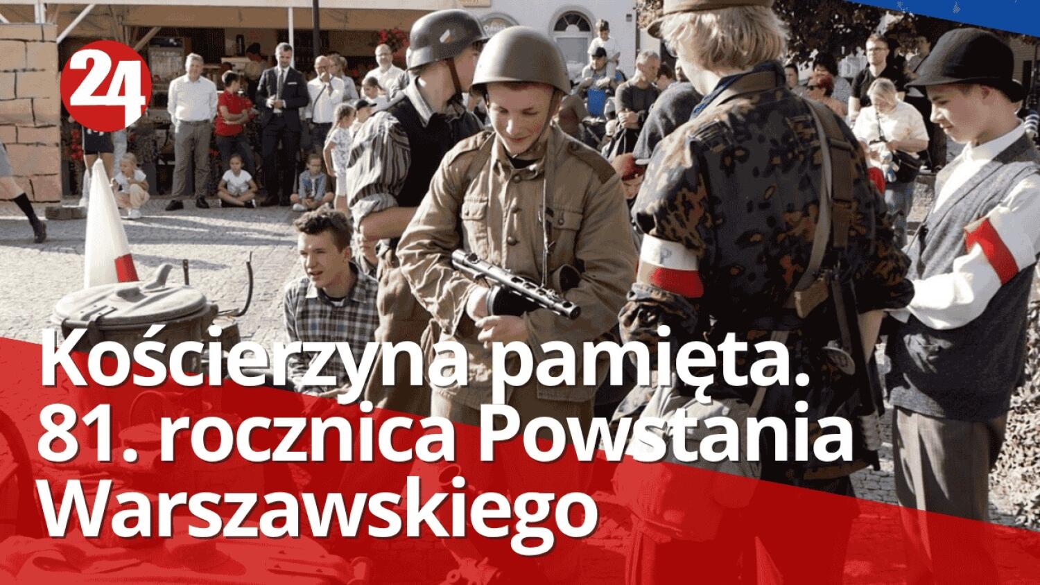 Kościerzyna pamięta – 81. rocznica Powstania Warszawskiego