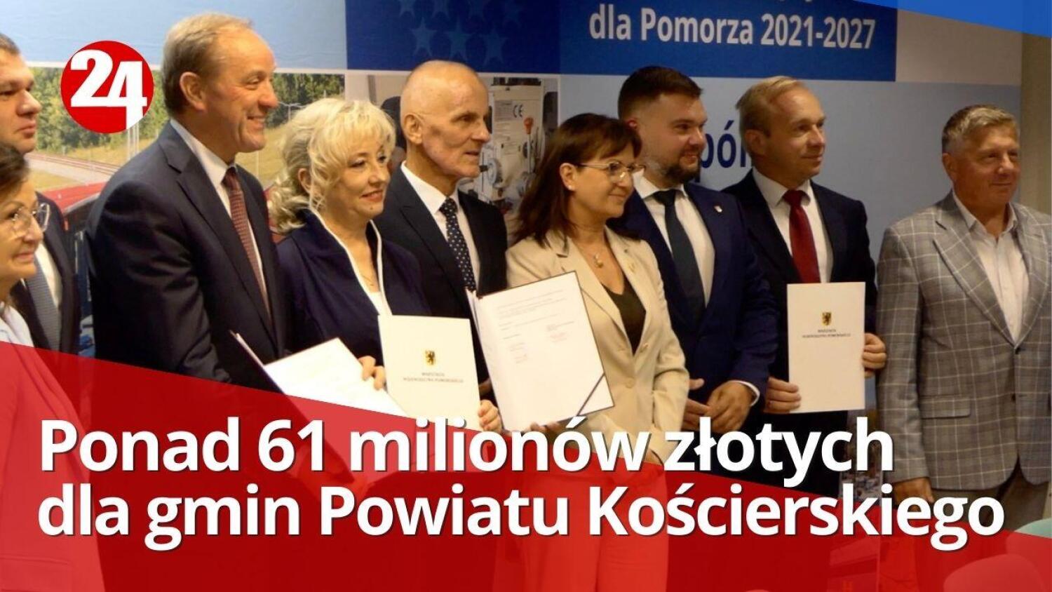 Unijne miliony dla gmin powiatu Kościerskiego – zobacz, co powstanie w najbliższych latach