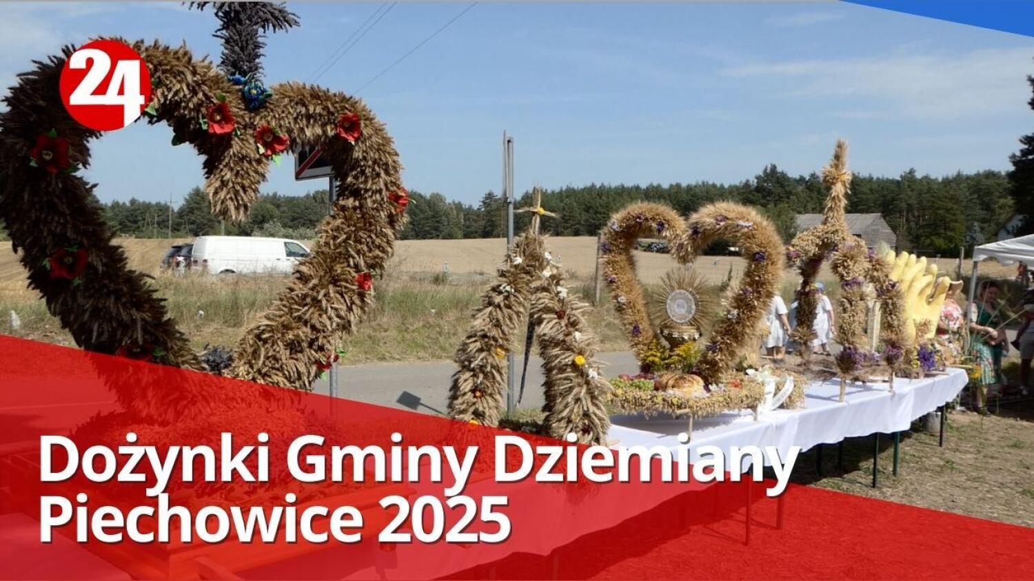 Mieszkańcy gminy Dziemiany podziękowali za plony w Piechowicach