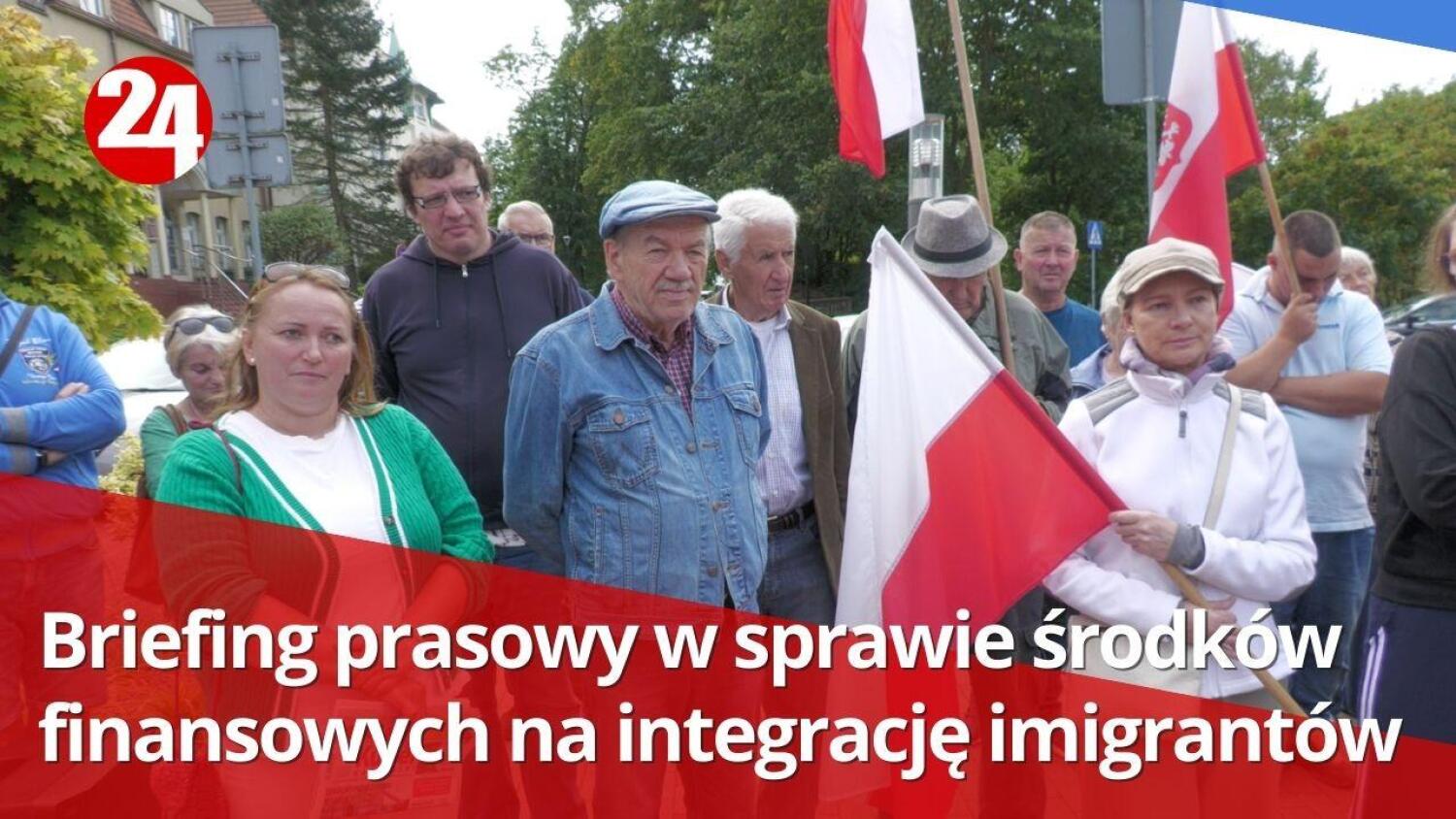 Briefing prasowy w sprawie środków finansowych na integrację imigrantów