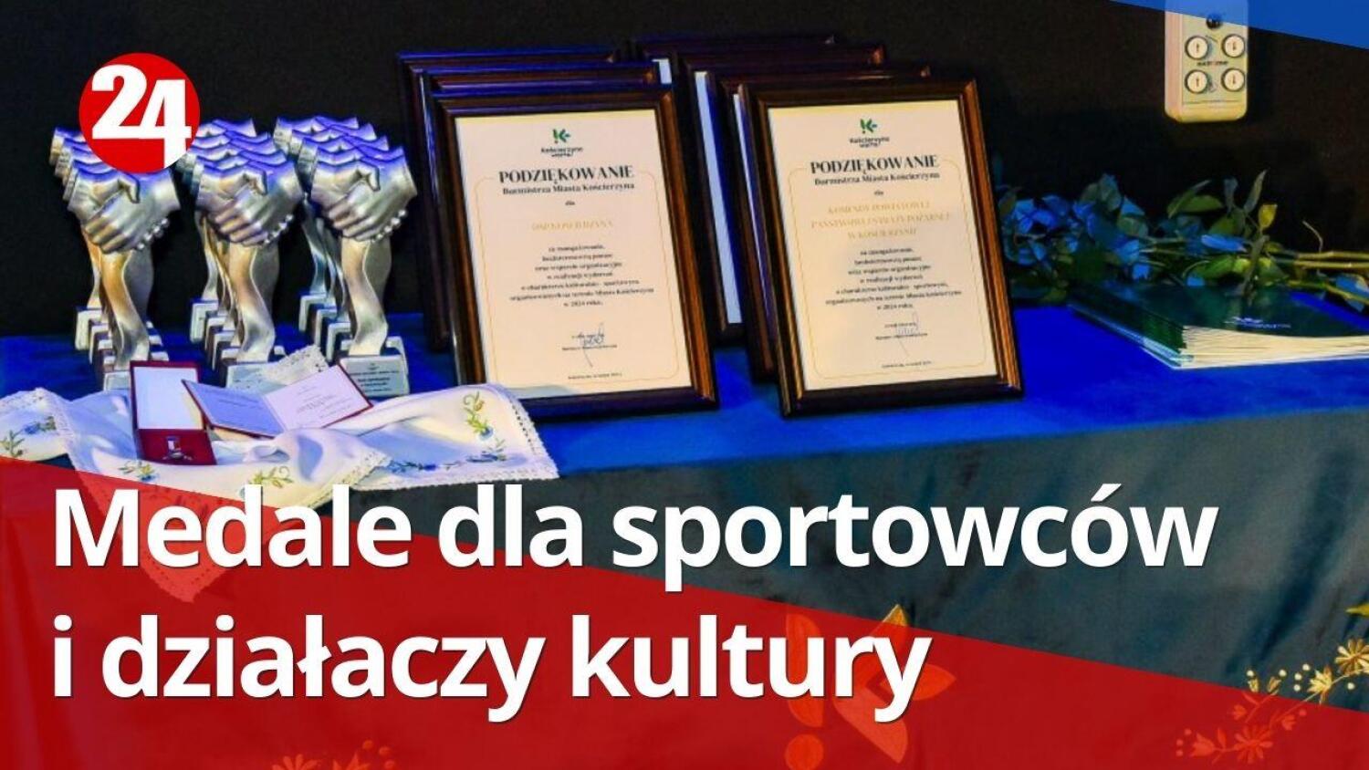 Medale dla sportowców i działaczy kultury