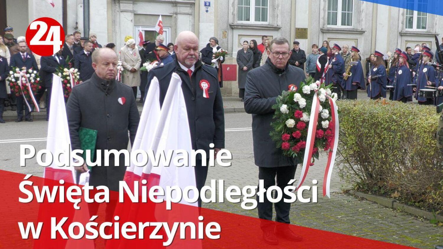 Podsumowanie obchodów Święta Niepodległości w Kościerzynie