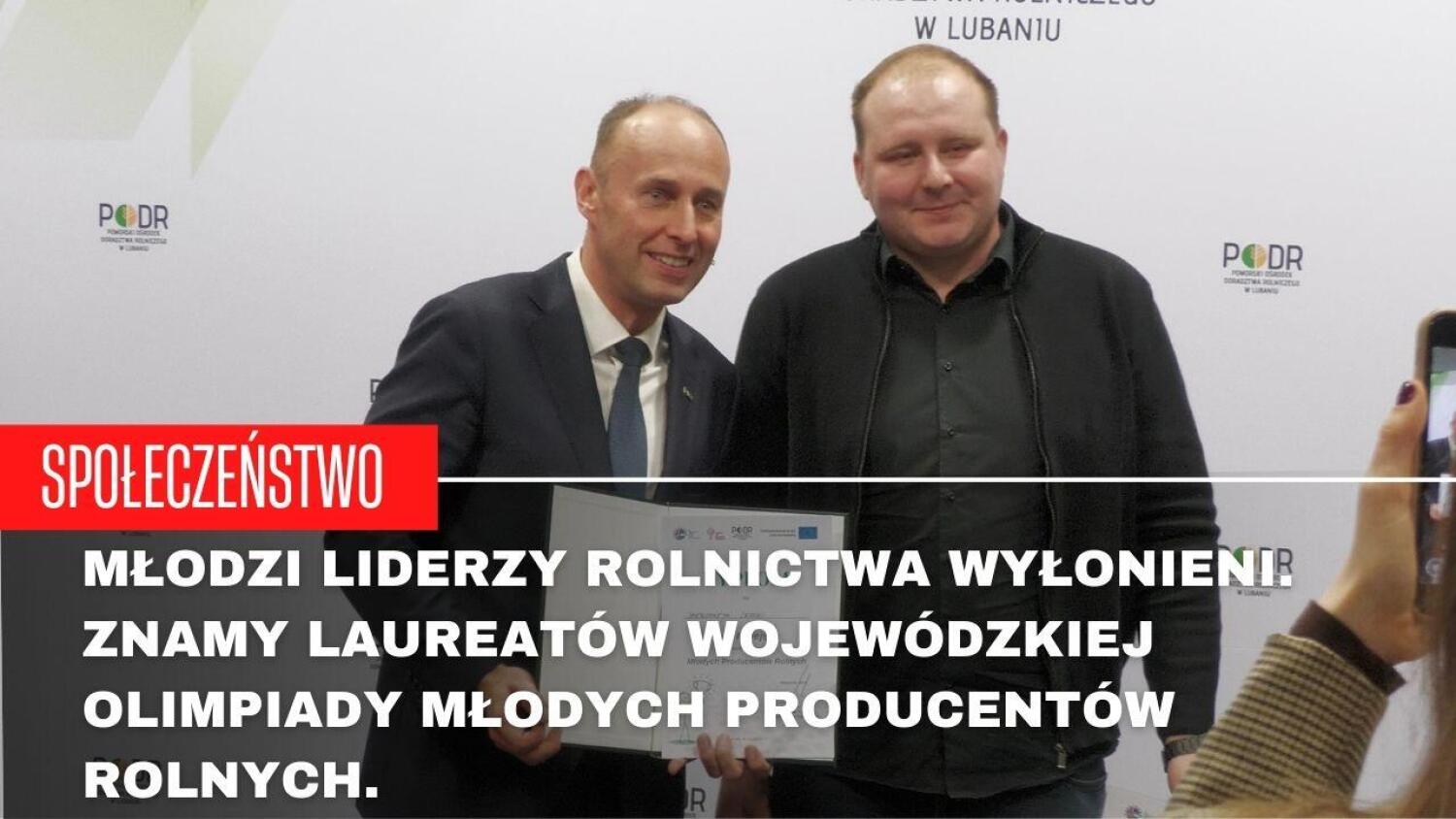 Znamy laureatów Wojewódzkiej Olimpiady Młodych Producentów Rolnych