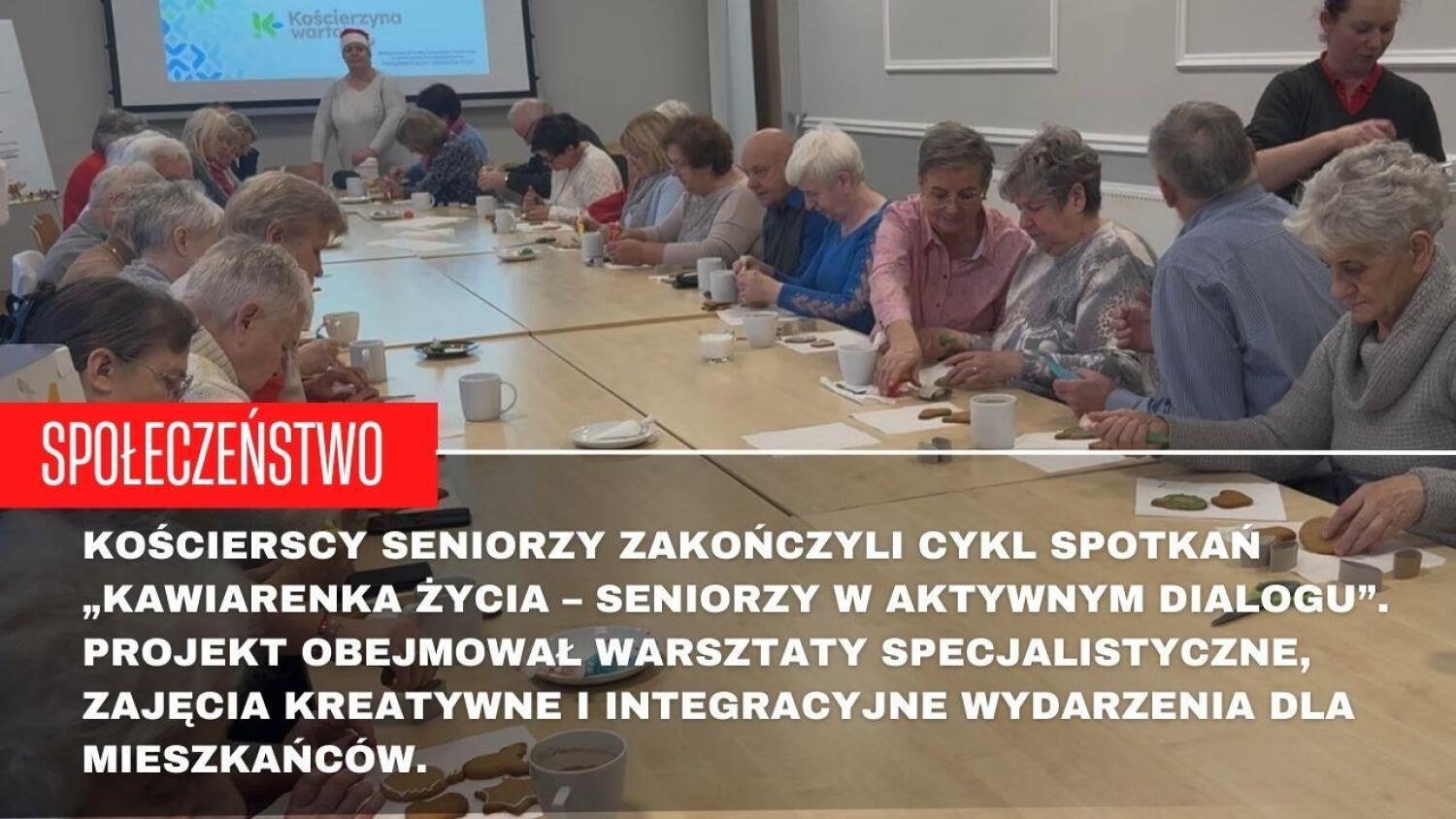 Aktywne poniedziałki w CIS. Finał „Kawiarenki życia” w Kościerzynie