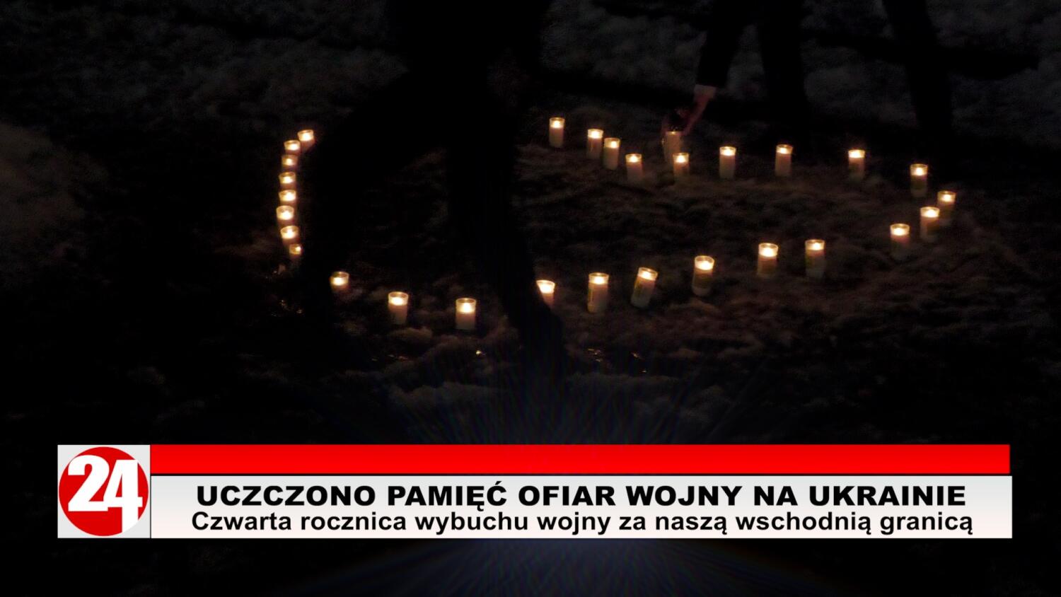 Czwarta rocznica wybuchu wojny na Ukrainie