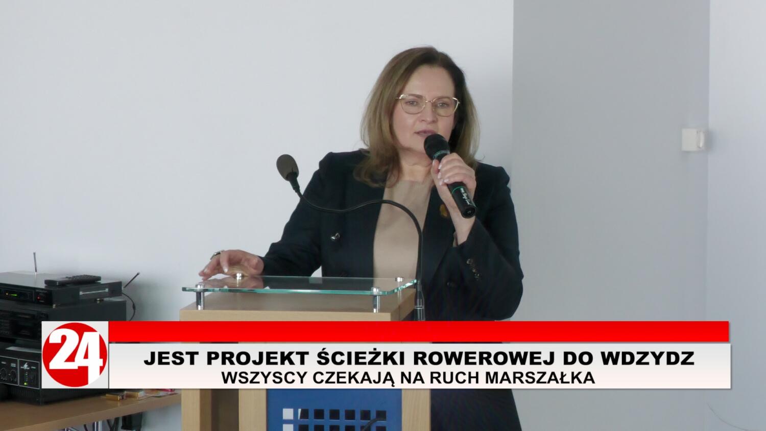 25 lutego 2026 r. w Kinie Remus zaprezentowano projekt 14 km trasy do Wdzydz.