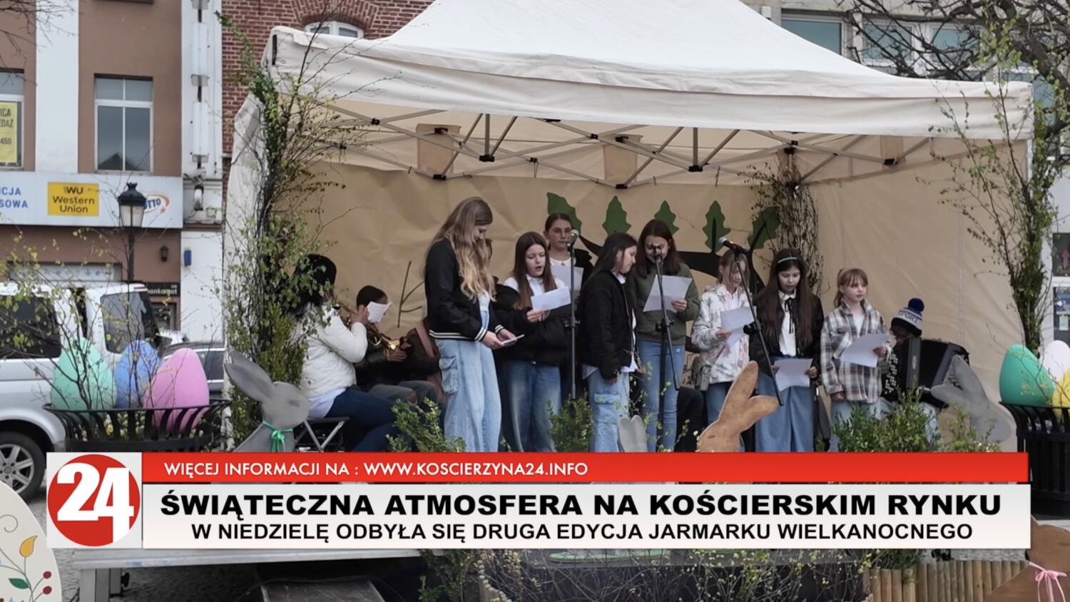 Kościerski Rynek w miniony weekend zatętnił świąteczną atmosferą