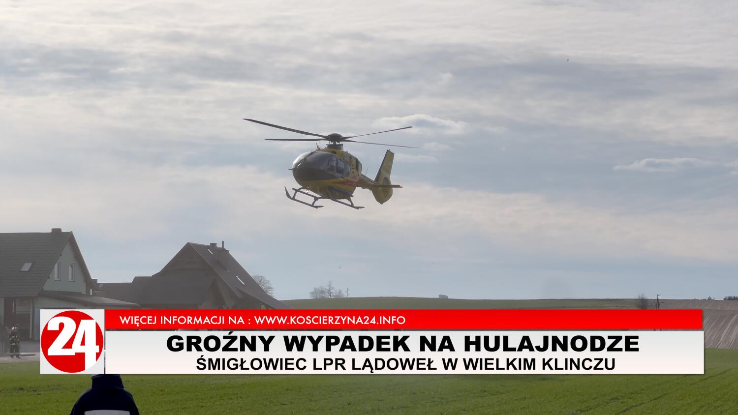 O krok od tragedii. Niebezpieczny wypadek na hulajnodze