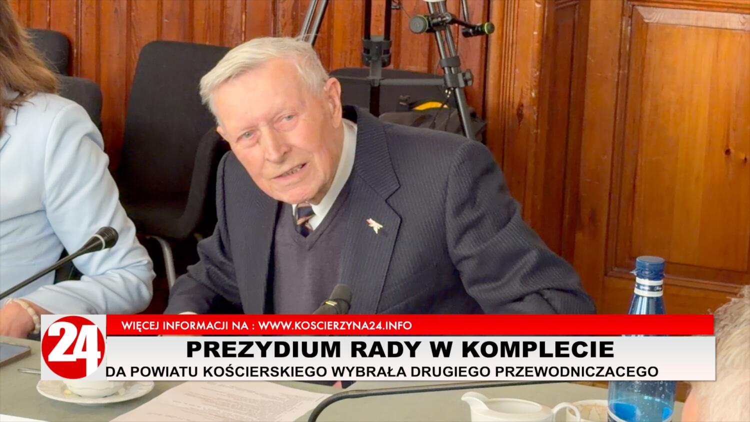 Dwóch wiceprzewodniczących z jednej partii — tak wygląda teraz prezydium Rady Powiatu Kościerskiego