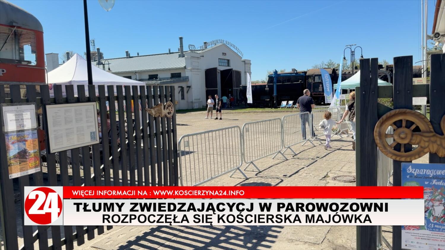Parowozownia w Kościerzynie znów pełna ludzi!