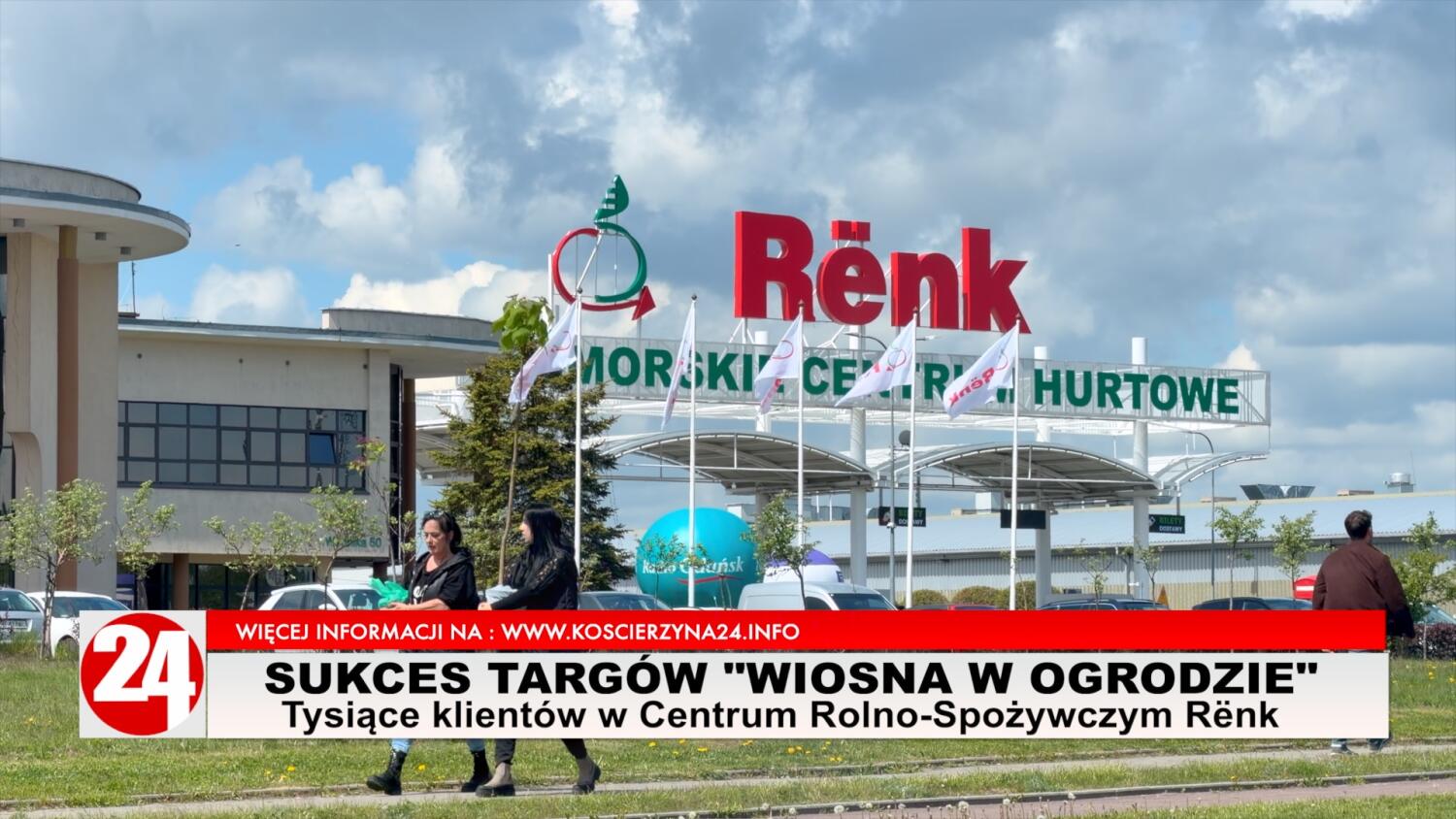 Rośliny, sprzęt, jedzenie. Targi „Wiosna" w Rënk