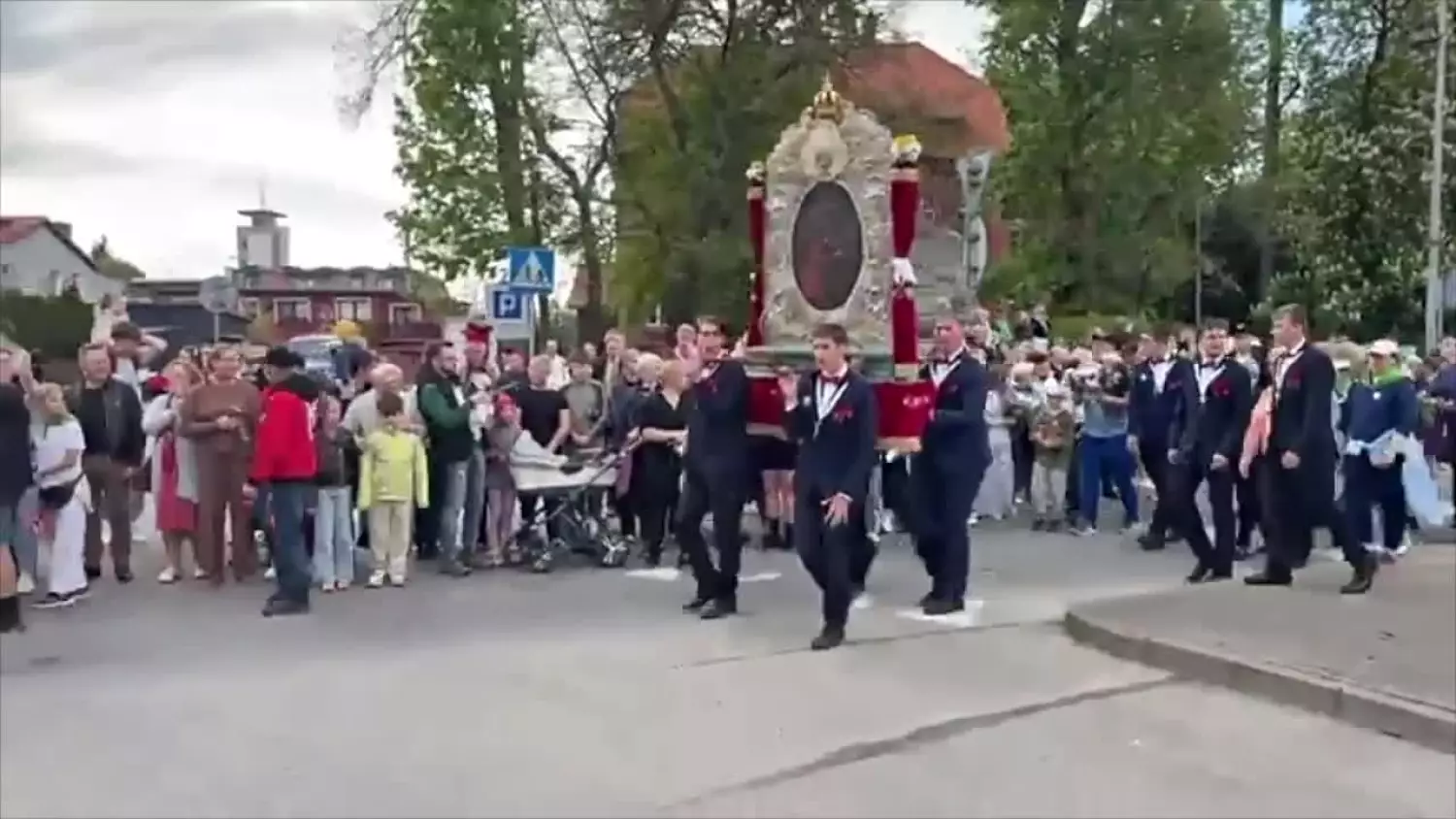 Powrót 352 pielgrzymki z Kościerzyny do Wejherowa