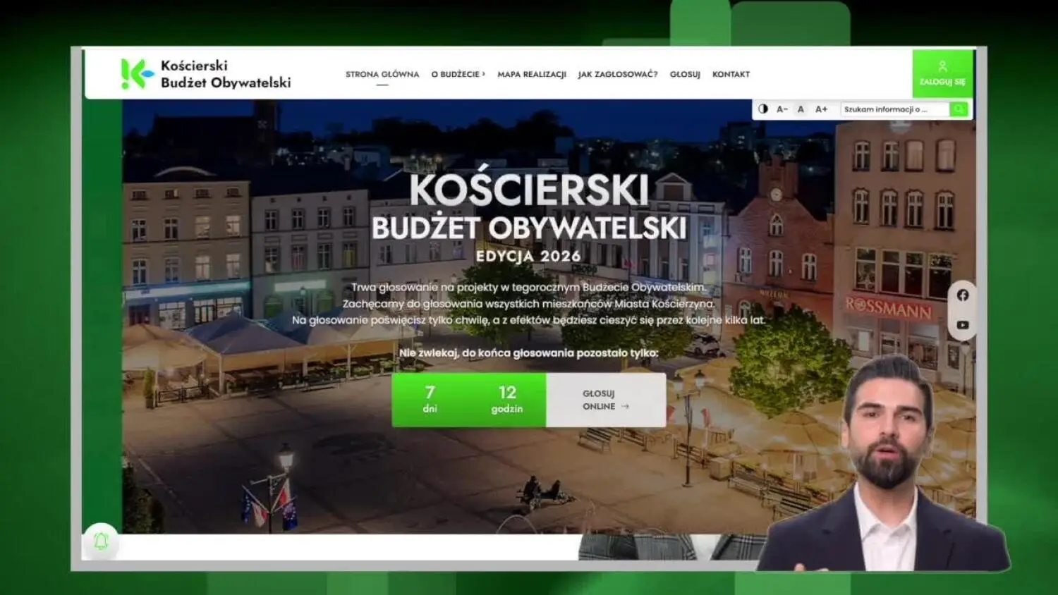 Zielone rondo i klub dla młodych. Zobacz, co powstanie w Kościerzynie!