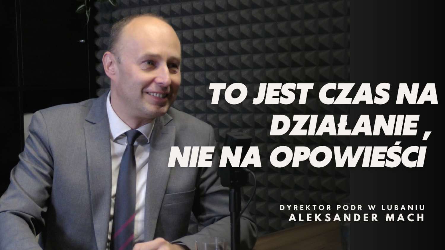 Aleksander Mach o nowym otwarciu w kościerskiej PO