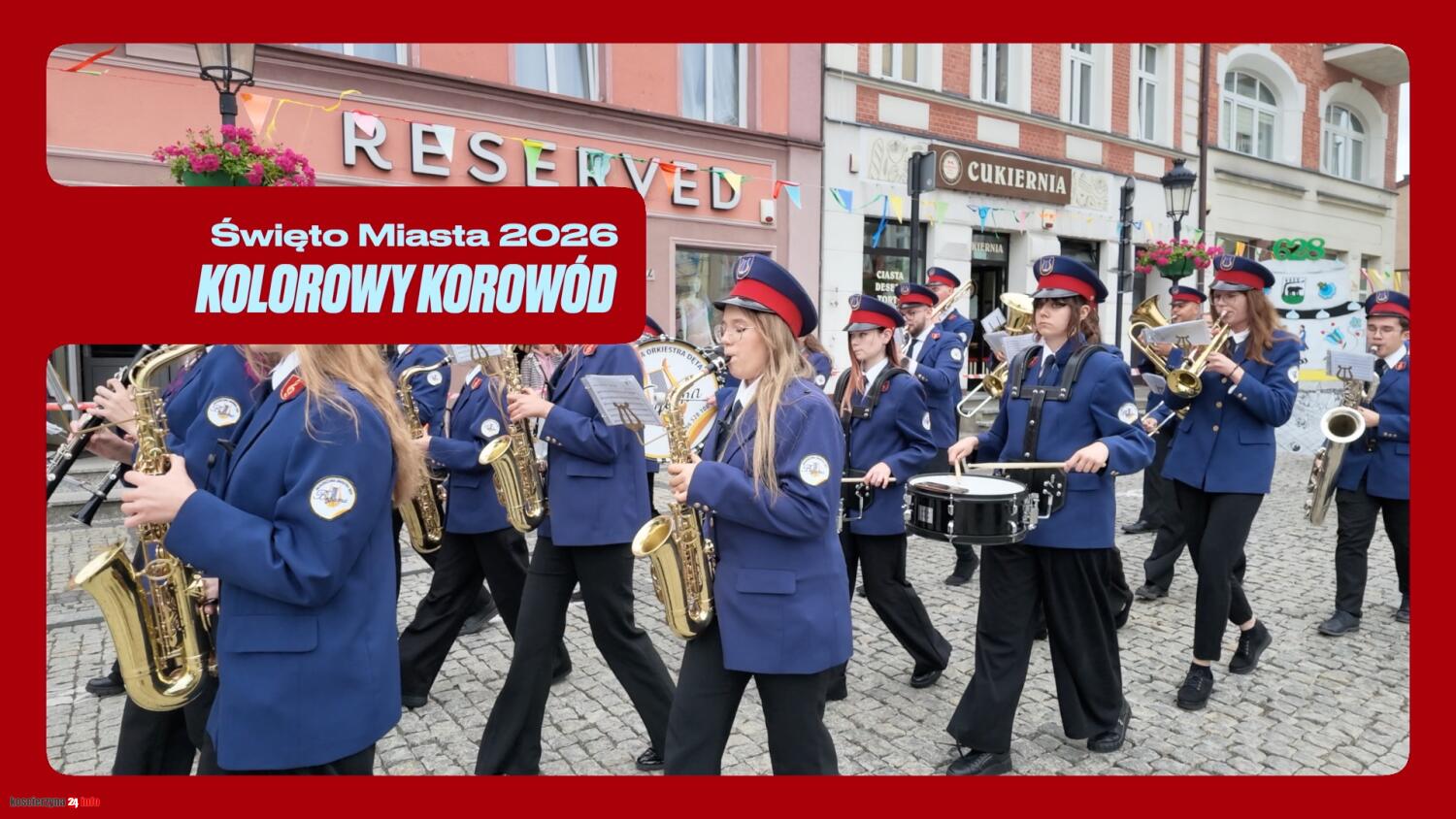 Kolorowy, głośny i pełen uśmiechów! Za nami wyjątkowy korowód z okazji Święta Miasta Kościerzyna.