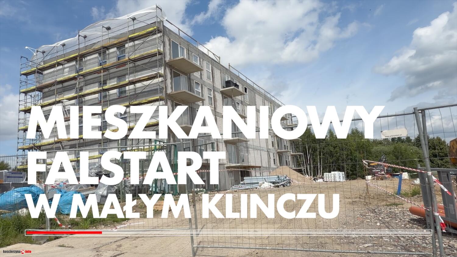 Mieszkaniowy falstart w Małym Klinczu. Czy lokatorzy doczekają się kluczy w październiku?
