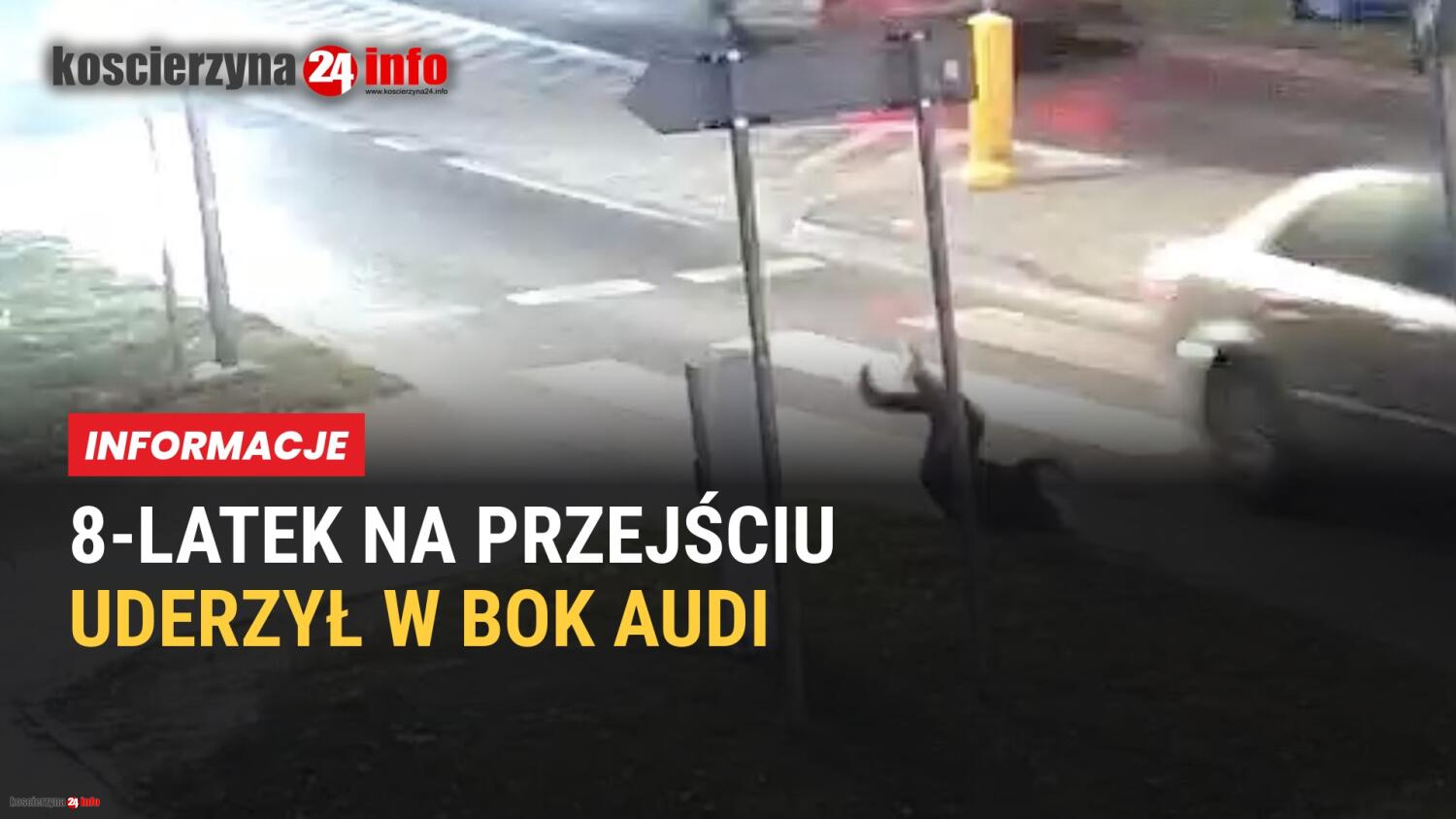 Policja wyjaśniła sprawę potrącenia dziecka na ul.Kartuskiej w Kościerzynie